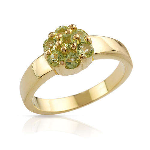 GOLD RING CRAFTED IN 18K/ 925 GOLD PLATED SILVER